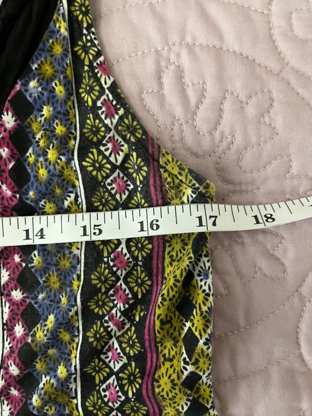 Anthropologie Meadow Rue Sleeveless Peplum Tank Top Size Small - Picture 4 of 5